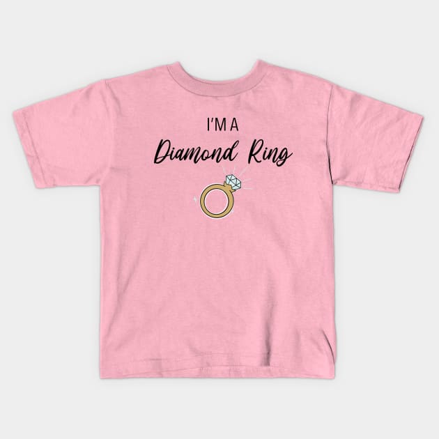 I'm a Diamond Ring Kids T-Shirt by Hallmarkies Podcast Store